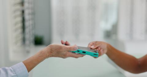 convenience store check out